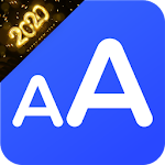 Cover Image of 下载 Big Font - Change Font Size - Enlarge font size 1.3.8 APK