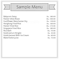 Neelanjana Mahesh Prasad menu 2