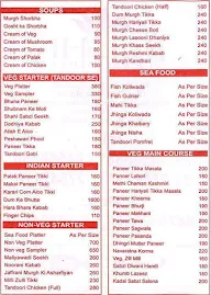 Coastal Curry menu 2