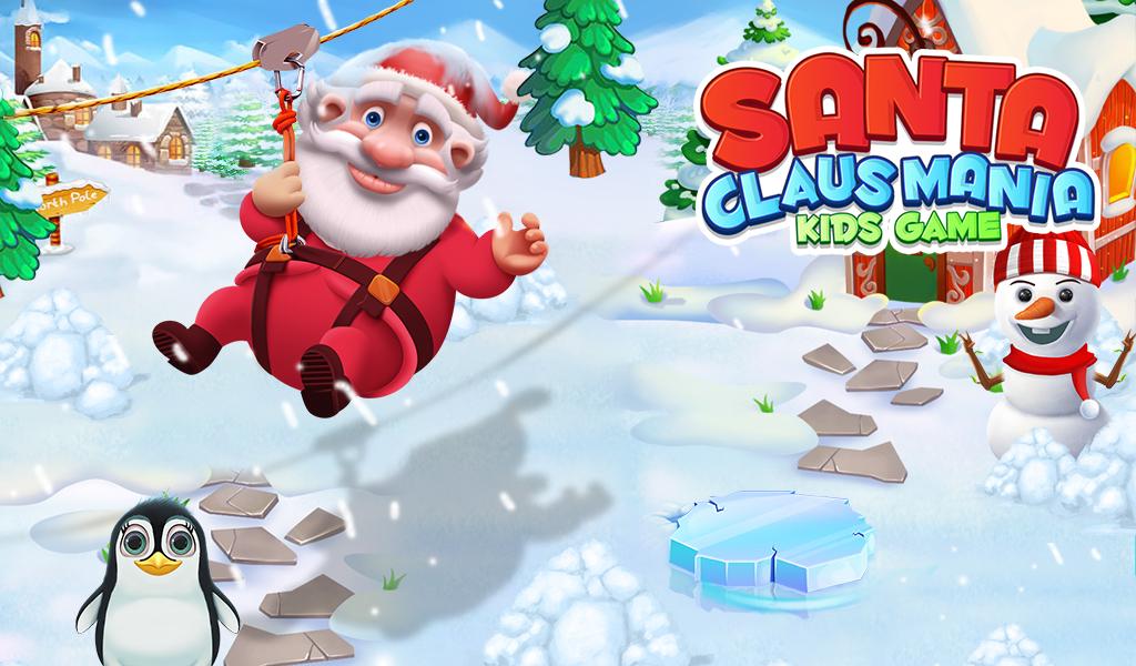 Android application Santa Claus Mania Kids Game screenshort