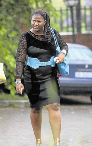 Shauwn Mpisane leaves the Pinetown Regional Court in this file photo.