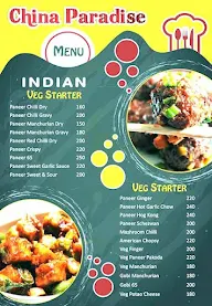 China Paradise menu 8