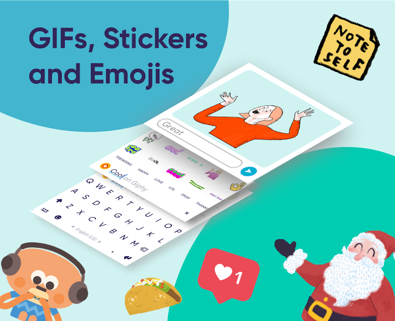 Fleksy – Emoji & GIF keyboard app v9.9.1 build 3100 Final [Premium] APK [Latest]