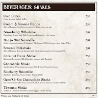 Vanilla Grain - Bakery & Cafe menu 3