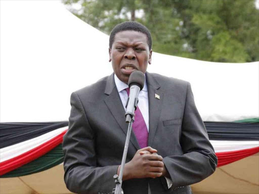 Water CS Eugene Wamalwa/NICHOLAS WAMALWA