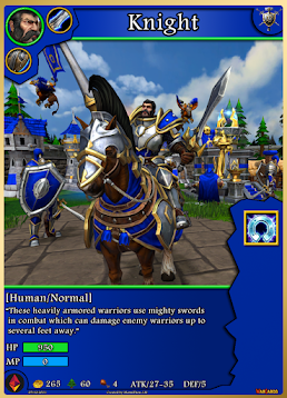 Knight [1/5] WarCards [Humans]