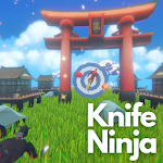 Cover Image of Tải xuống Knife Hit:Ninja Throw Knife Hit Target 8 APK