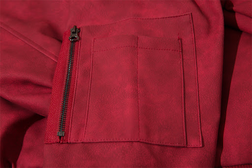 Title 3, American-style Street Fashion Leather Embroider...