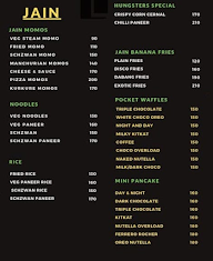 Hungsters menu 1