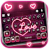 Neon Pink Love Theme icon