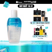 Nước Tẩy Trang Mắt Và Môi Chuyên Dụng 2 Lớp Maybelline New York Eye & Lip Makeup Remover 150Ml