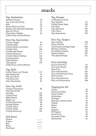 Snack Villa menu 4