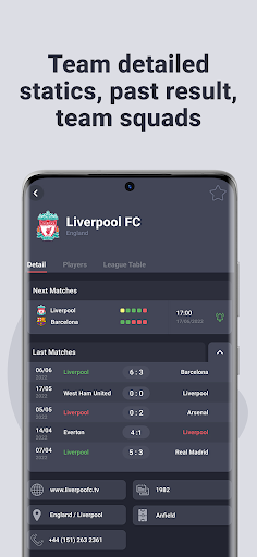 Screenshot Super Score - Live scores