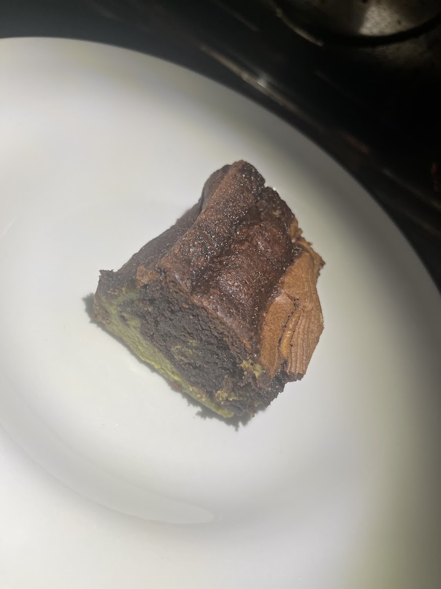 Matcha brownie