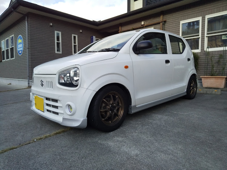 アルトバンのCE28N・165/55R14・NS-2R・トラスト・車高調に関するカスタム事例の投稿画像9枚目