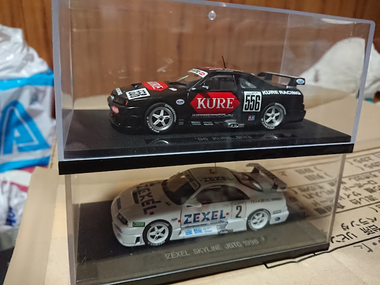 スカイラインのミニカー・コレクション・JGTC・今回はおやすみ34ちゃんに関するカスタム事例の投稿画像7枚目
