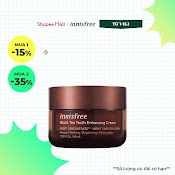 Kem Dưỡng Da Ban Đêm Ngăn Ngừa Lão Hóa Từ Trà Đen Innisfree Black Tea Youth Enhancing Cream 45 Ml