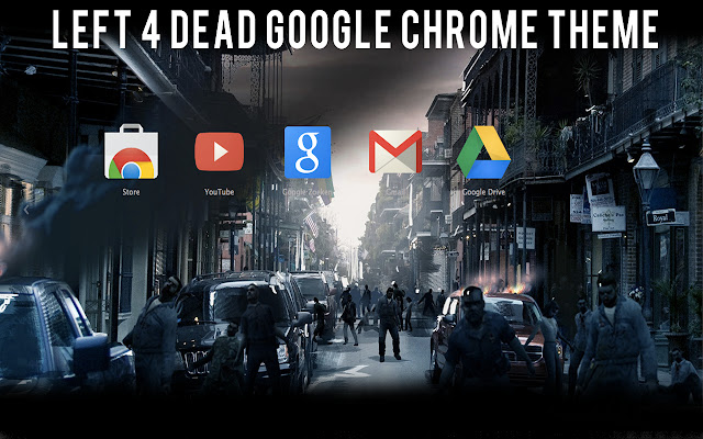 Left 4 Dead 2 Theme chrome extension