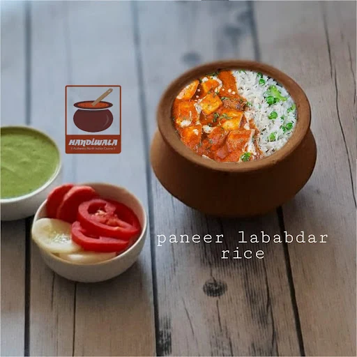 Paneer Lababdar Rice Haandi