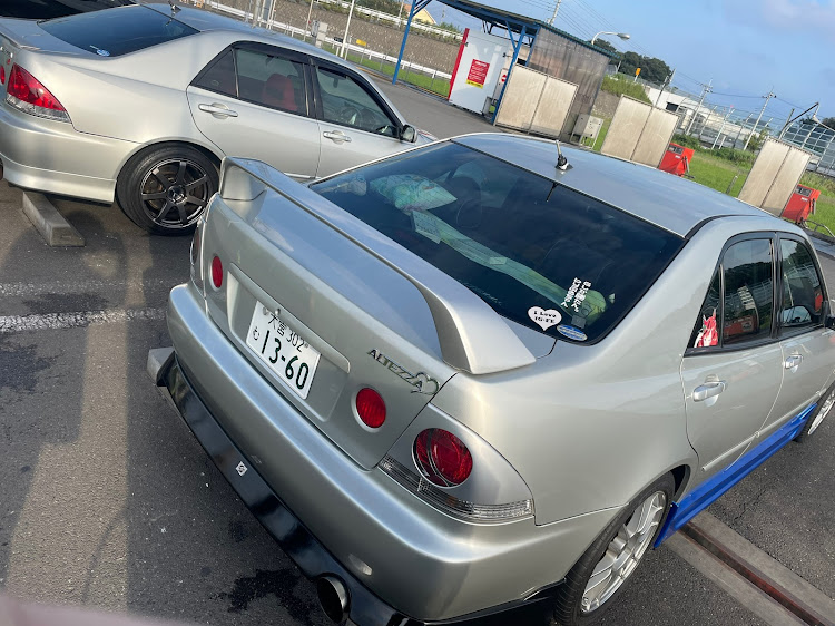アルテッツァのドライブ・アルテッツァ・洗車に関するカスタム事例の投稿画像1枚目