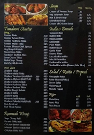 Moti Mahal Delux menu 1