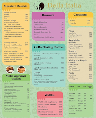 Della Italia- Icecream Cafe menu 2