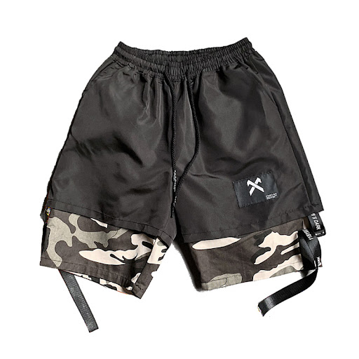 Title 6, Workwear casual shorts with personality, loose ...