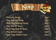 Captain Sparrow's Cafe menu 2