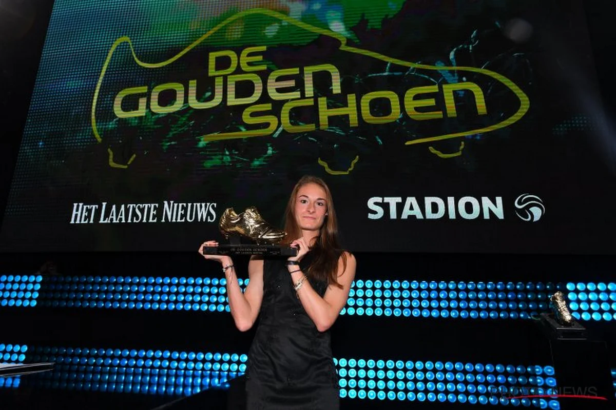 Wie anders: Tessa Wullaert wint eerste Gouden Schoen voor vrouwen