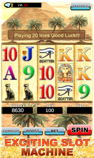 Slot Machine : Pharaoh Slots