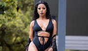 Kelly Khumalo comes for minister Nathi Mthethwa. 