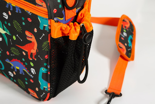 Title 7, Crossbody Children Cartoon Lunch Bag Oxford Clo...