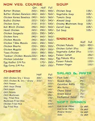 Tandoori etc menu 3