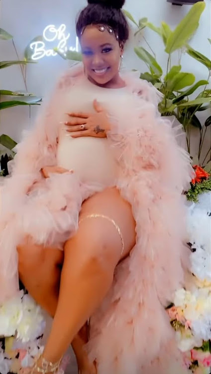 Vera Sidika baby bump reveal photoshoot