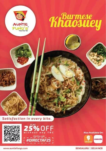 Auntie Fung's - Asian Street Food menu 