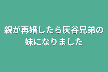 「親が再婚したら灰谷兄弟の妹になりました」のメインビジュアル