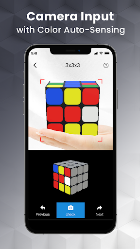 Screenshot Rubiks Cube - AI Cube Solver