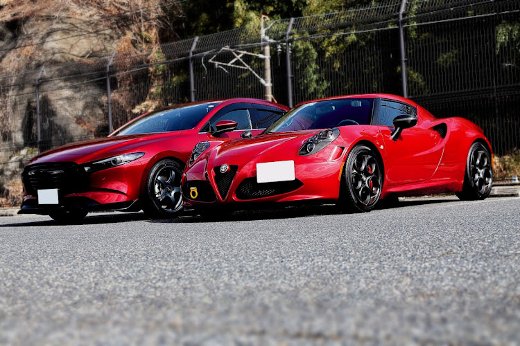 MAZDA3の広島・4C・コラボは楽しい・ラグビー観戦・スカイアクティブズに関するカスタム事例の投稿画像1枚目