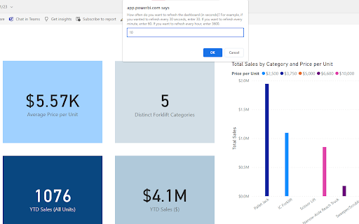 Refresh Power BI