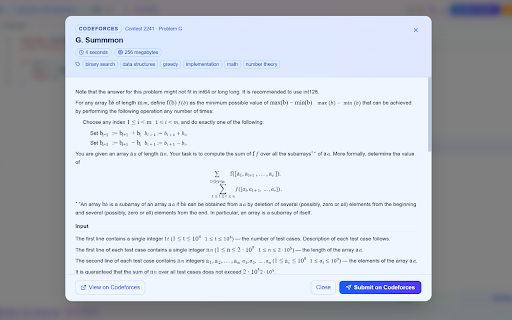 CompileLink for Codeforces screenshot 1