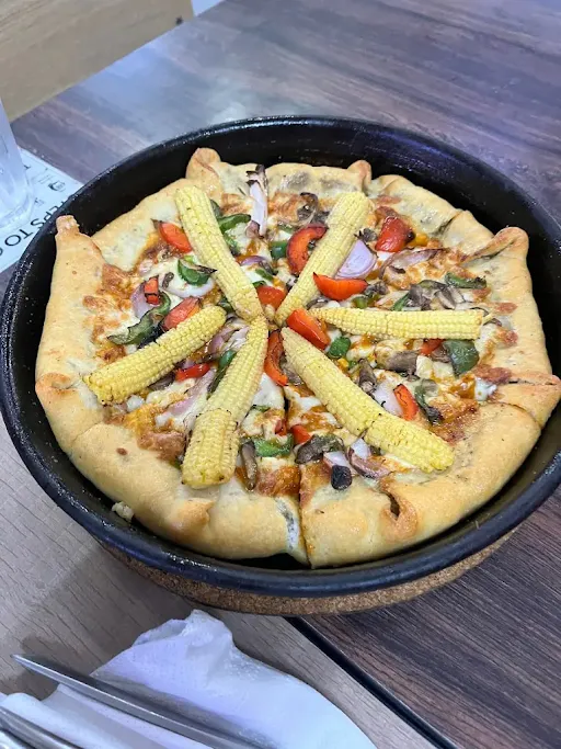 Garden Fresh Pizza Slice [5 Inches]