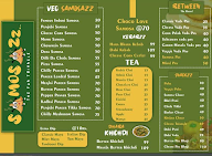 Samosazz The Fun Triangle menu 1