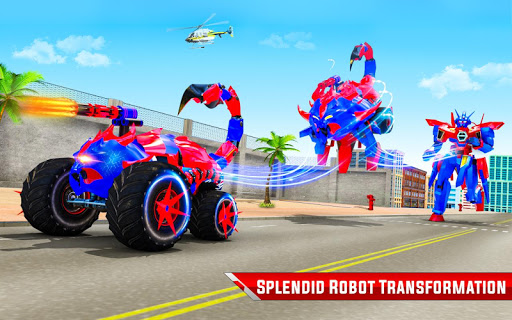 Scorpion Robot Monster Truck Transform Robot Games 9 screenshots 12