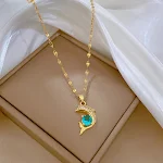 Copper Pendant Necklace
