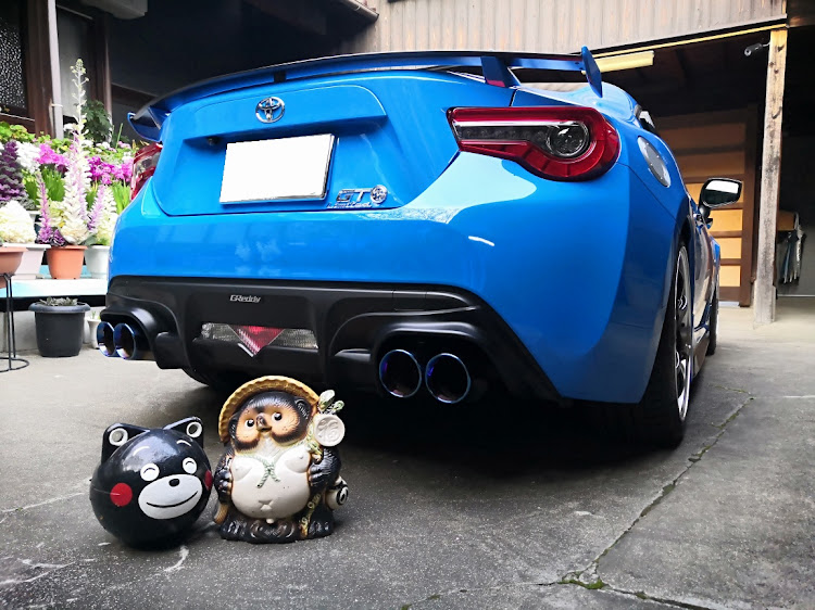 86のタヌキポイント幾つゲット出来るか！・タヌキポイントチャレンジ・なめらかプリンパフェは極上・タヌキはガレージの見張り番に関するカスタム事例の投稿画像1枚目