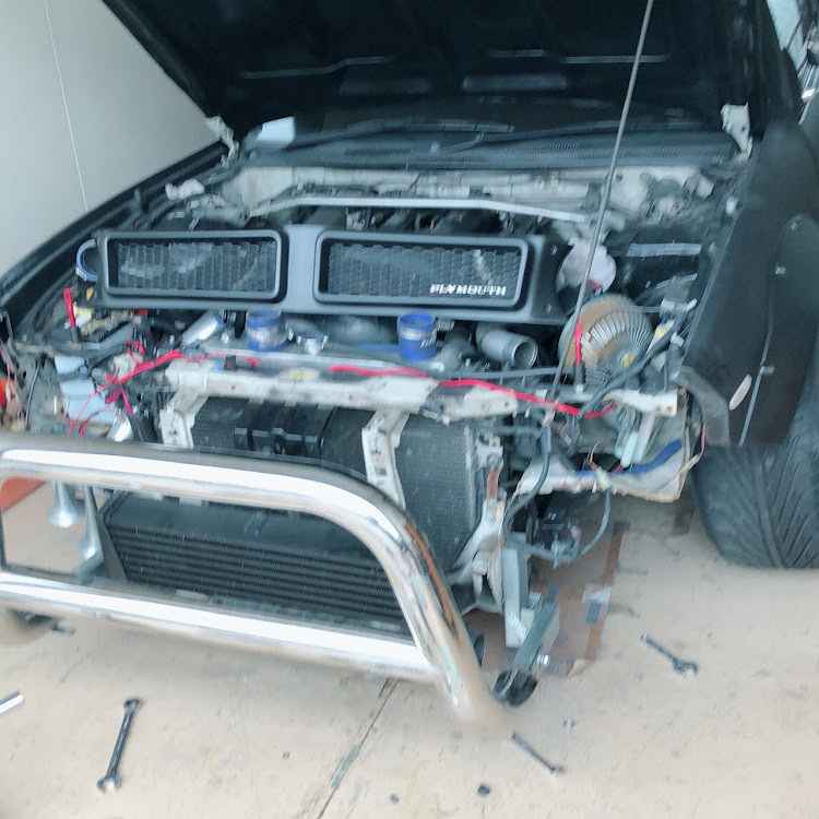 シルビアのロケバニ・S14・グリルガード・自作に関するカスタム事例の投稿画像1枚目