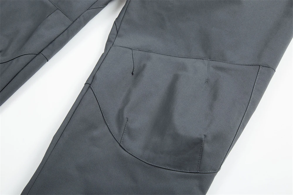 Title 17, Pantalon décontracté homme à genouillères pliss...
