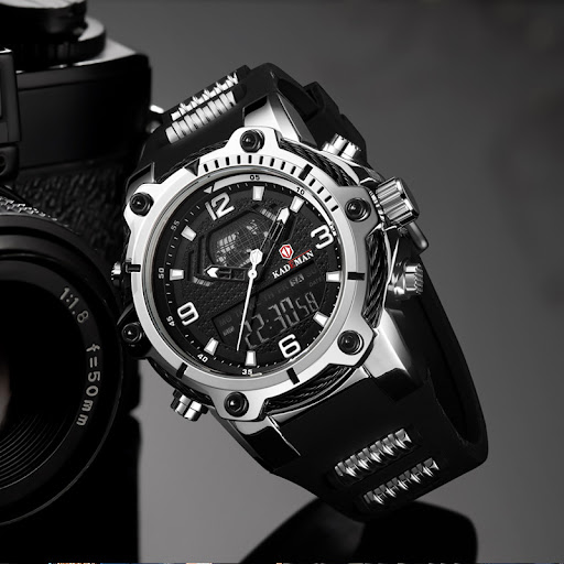 Title 2, Mens alarm clock calendar multi-function watch...