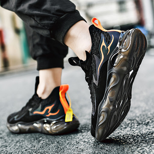 Title 7, New Summer Mens Shoes Korean Breathable Basket...