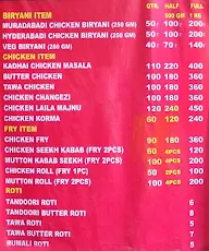 A-One Muradabadi Chicken Corner menu 2